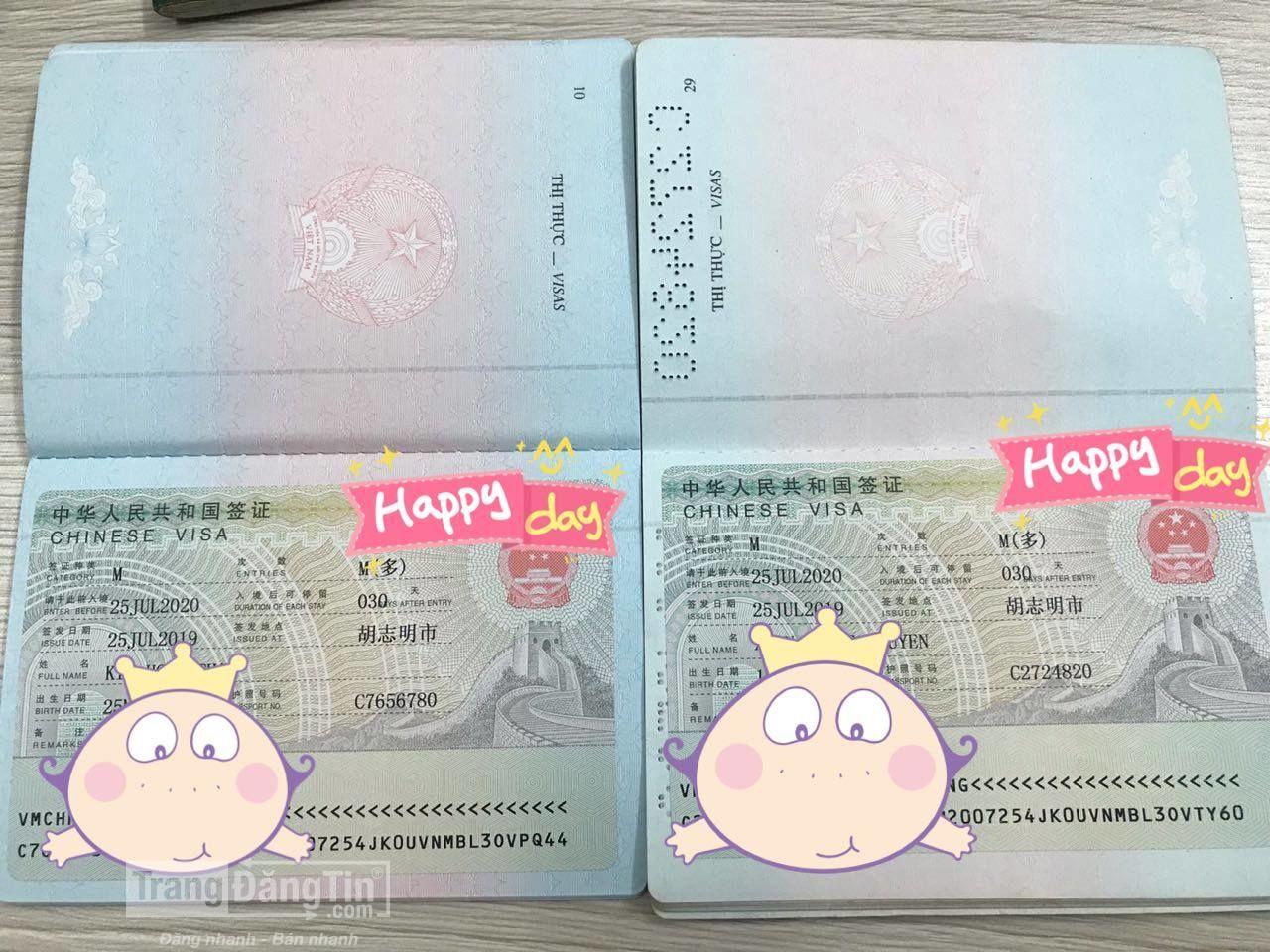 Chuyên Visa Trung Quốc Công ty Ican