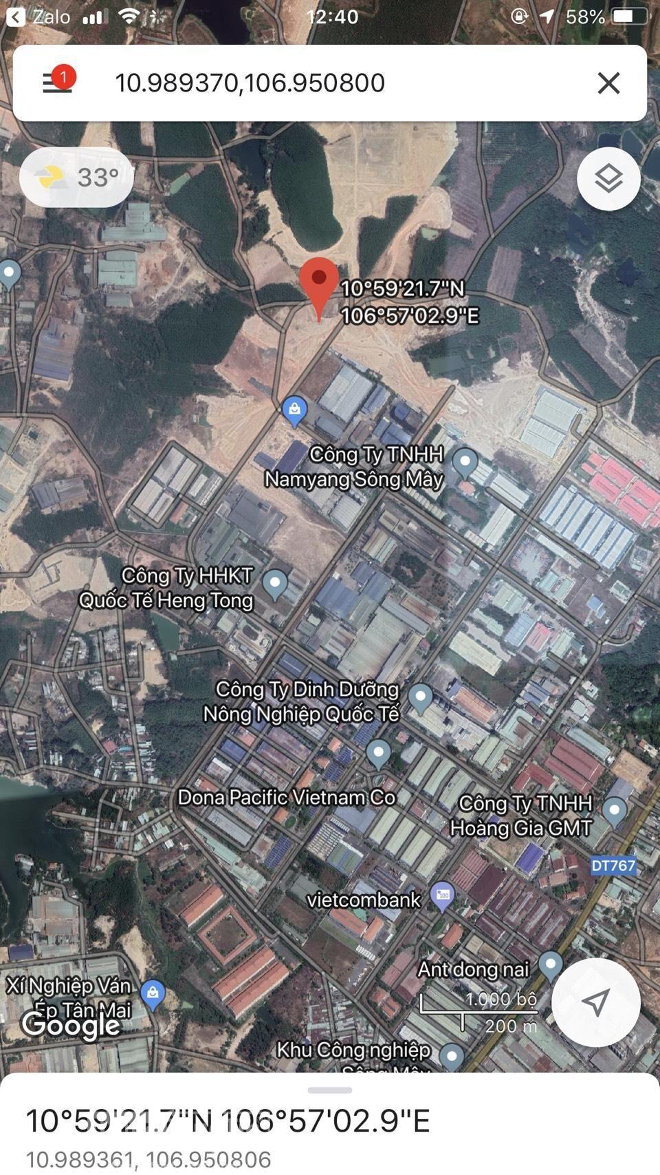 HOT Bán gấp lô đất nền 90 m2 tại KCN Sông Mây , Vĩnh cửu ,Đồng Nai